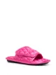 Image 2 of Balenciaga quilted logo-embroidered slides