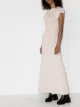 Image 2 of Isa Boulder Shield open-back maxi dress
