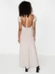 Isa Boulder Shield open-back maxi dress