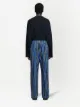 Balenciaga logo-stripe relaxed trousers