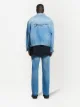 Balenciaga logo-embroidered denim jacket
