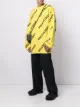 Image 2 of Balenciaga logo-intarsia oversized jumper