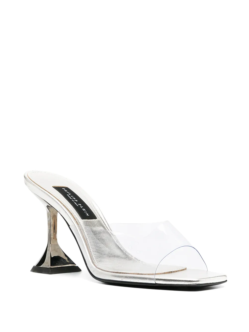 фото Philipp plein босоножки с эффектом металлик