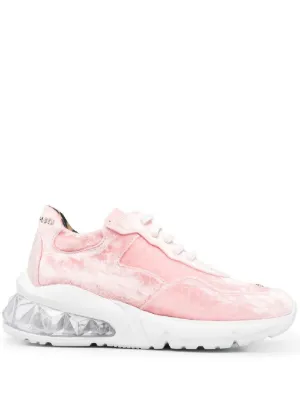MM6 Maison Margiela ローカット スニーカー | ピンク | FARFETCH JP