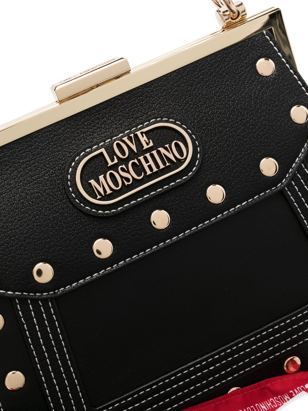 фото Love moschino сумка через плечо с логотипом