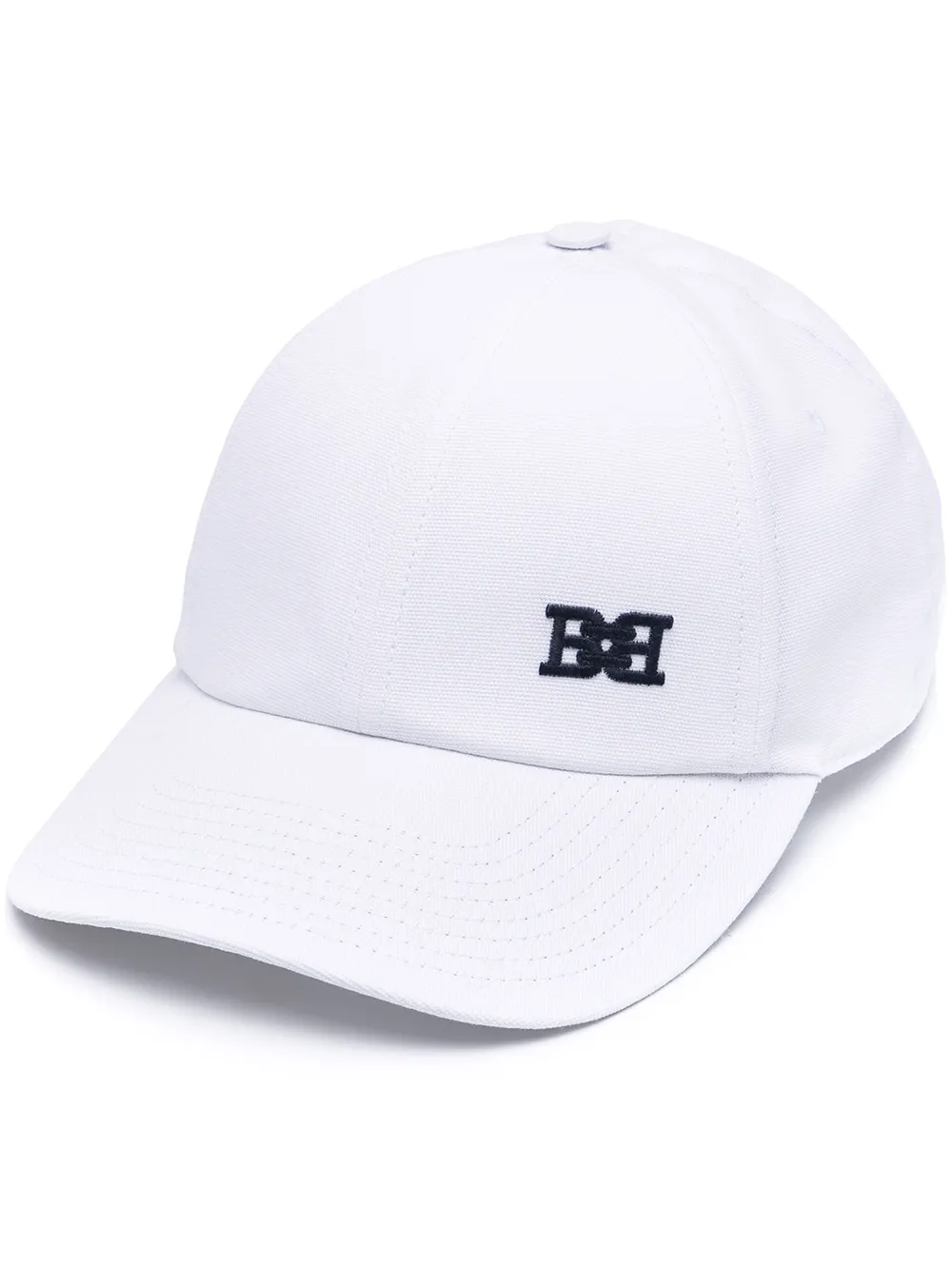 

Bally gorra con logo bordado - Blanco