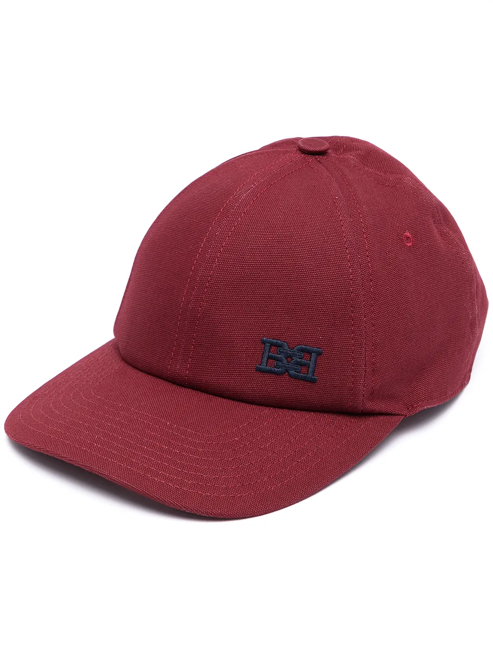 

Bally gorra con logo bordado - Rojo