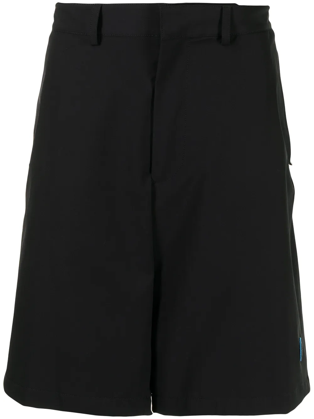 

Bally two-tone logo-patch shorts - Black