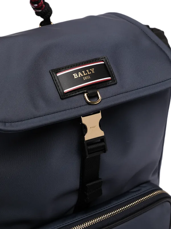 bally nylon backpack