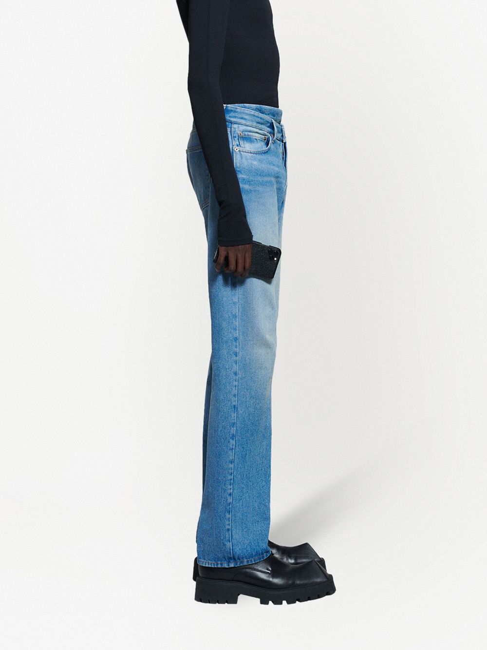 фото Balenciaga прямые джинсы flatground