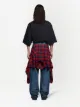 Balenciaga hybrid shirt jeans