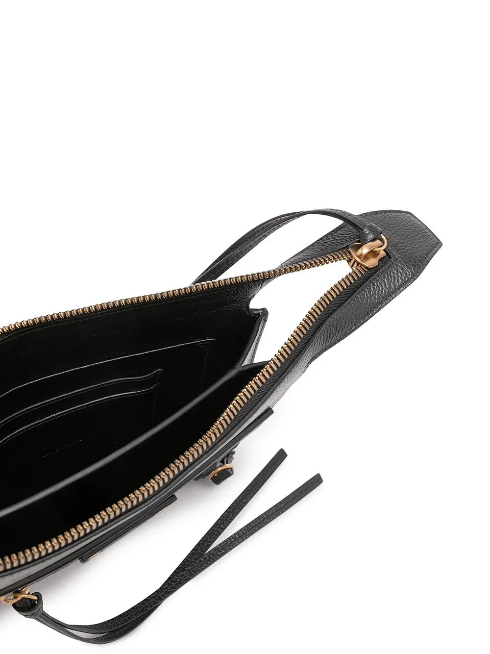 balenciaga clutch black