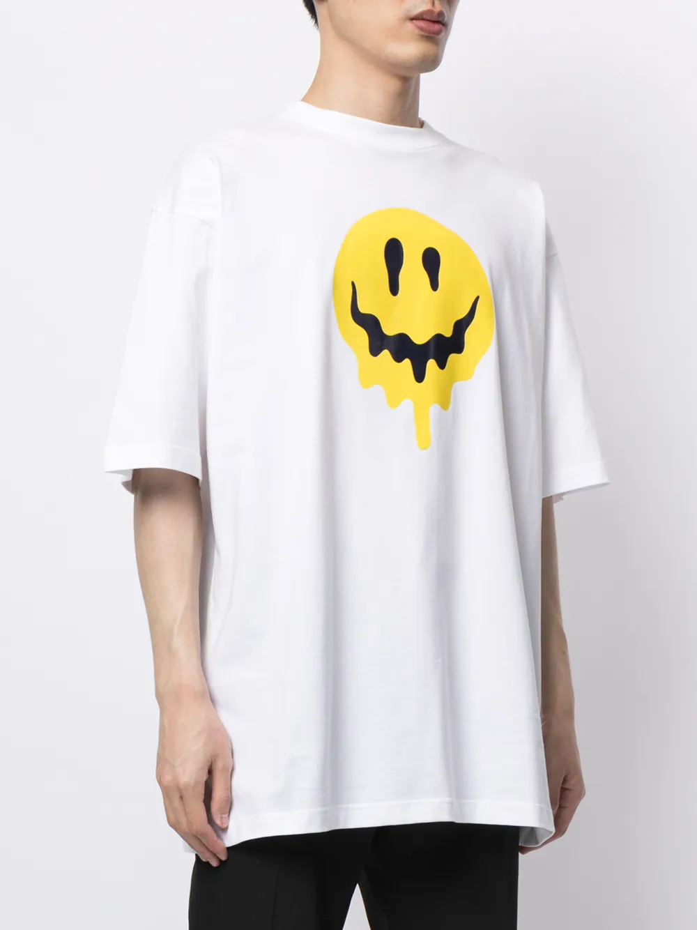 Balenciaga Drip Peace Oversized T-shirt - Farfetch