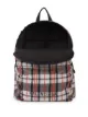 Balenciaga expandable plaid backpack