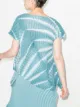 Issey Miyake t-shirt Shibori plissé