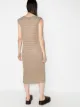 Issey Miyake テクスチャード ノースリーブドレス