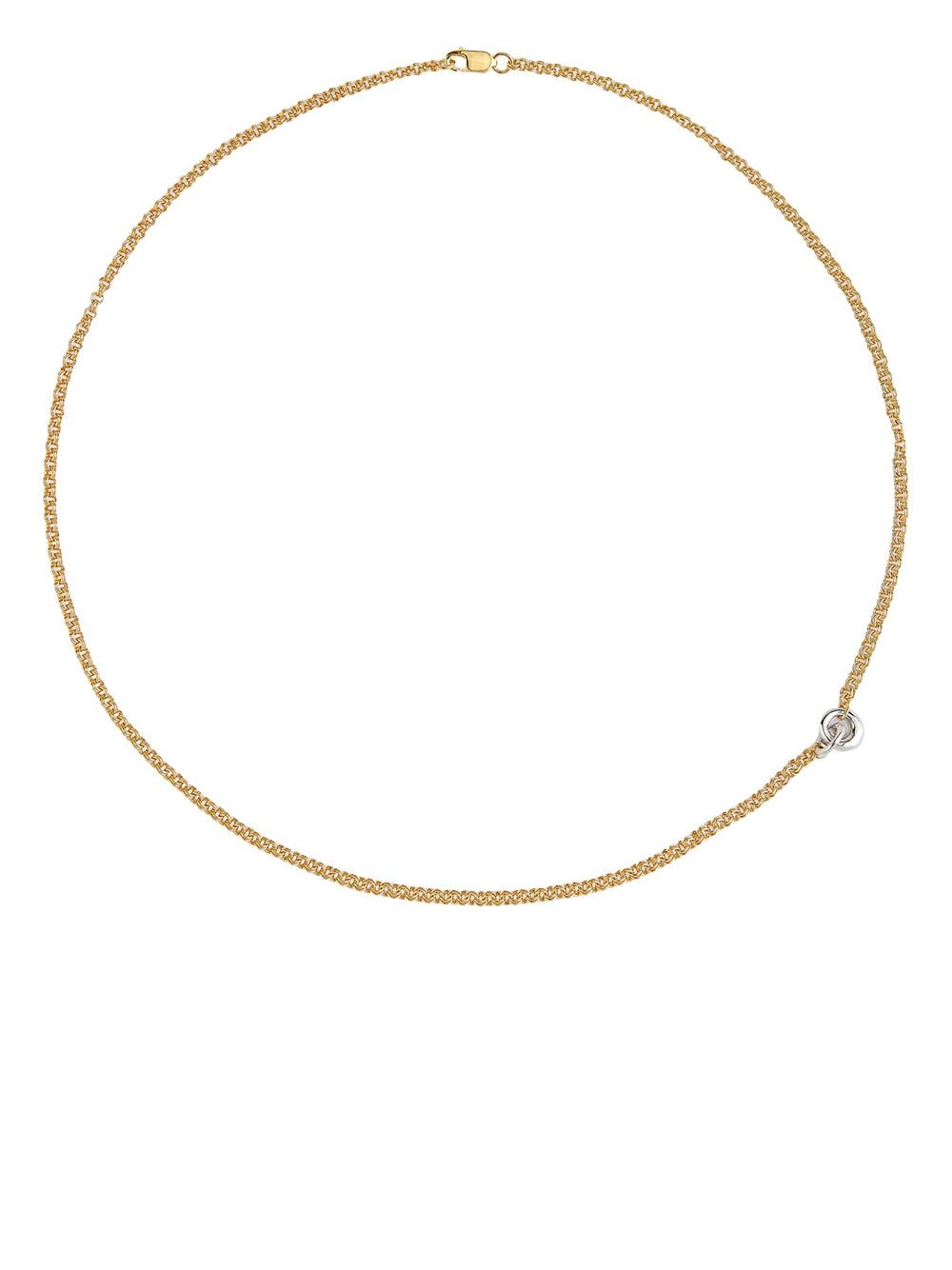 

Otiumberg link-detail chain necklace - Gold