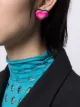 Balenciaga Sticker dolphin and heart earrings