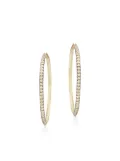 Harwell Godfrey 18kt yellow gold hoop earrings