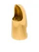 Sterling King gold-plated helmet ring