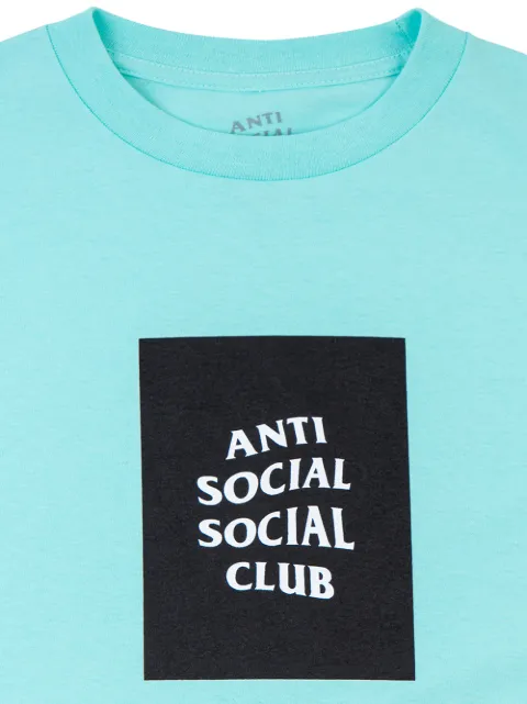 anti social social club blue shirt
