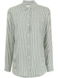 Equipment Essential silk shirt - Green