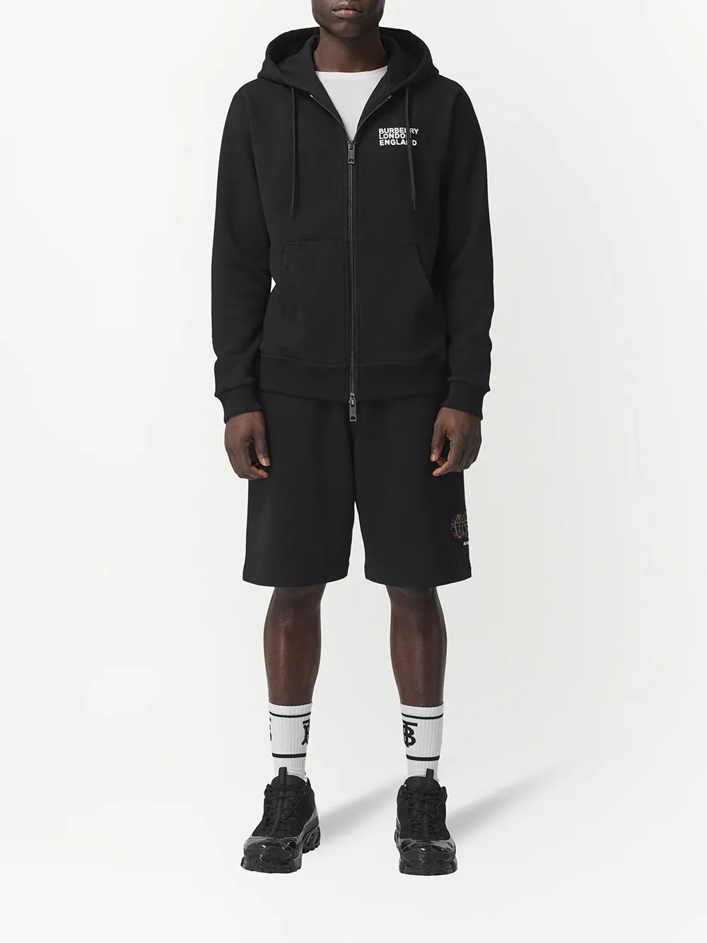 Burberry love hoodie clearance