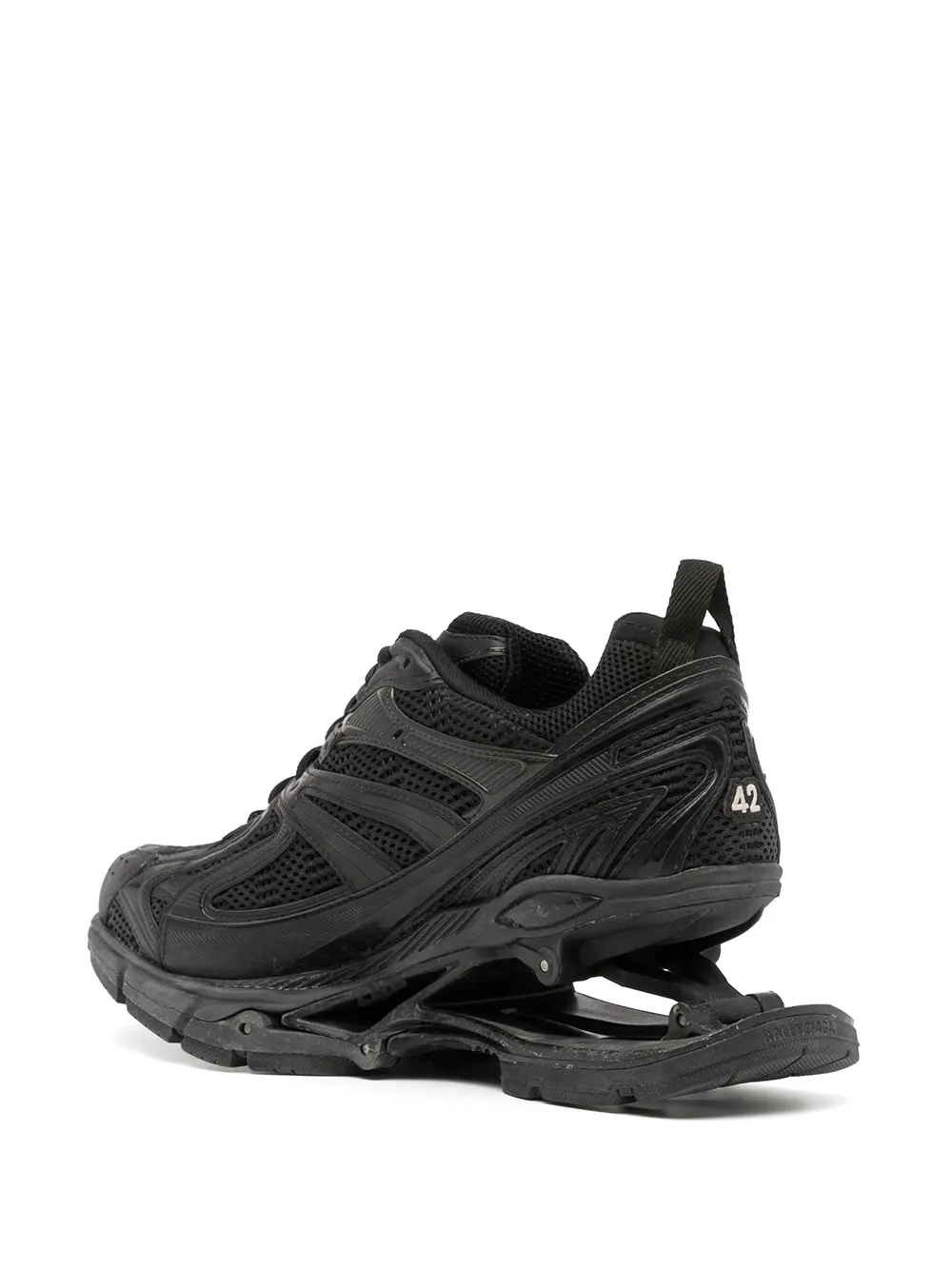 Shop Balenciaga X-pander Low-top Sneakers In Schwarz