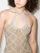 Isa Boulder wafer knit dress