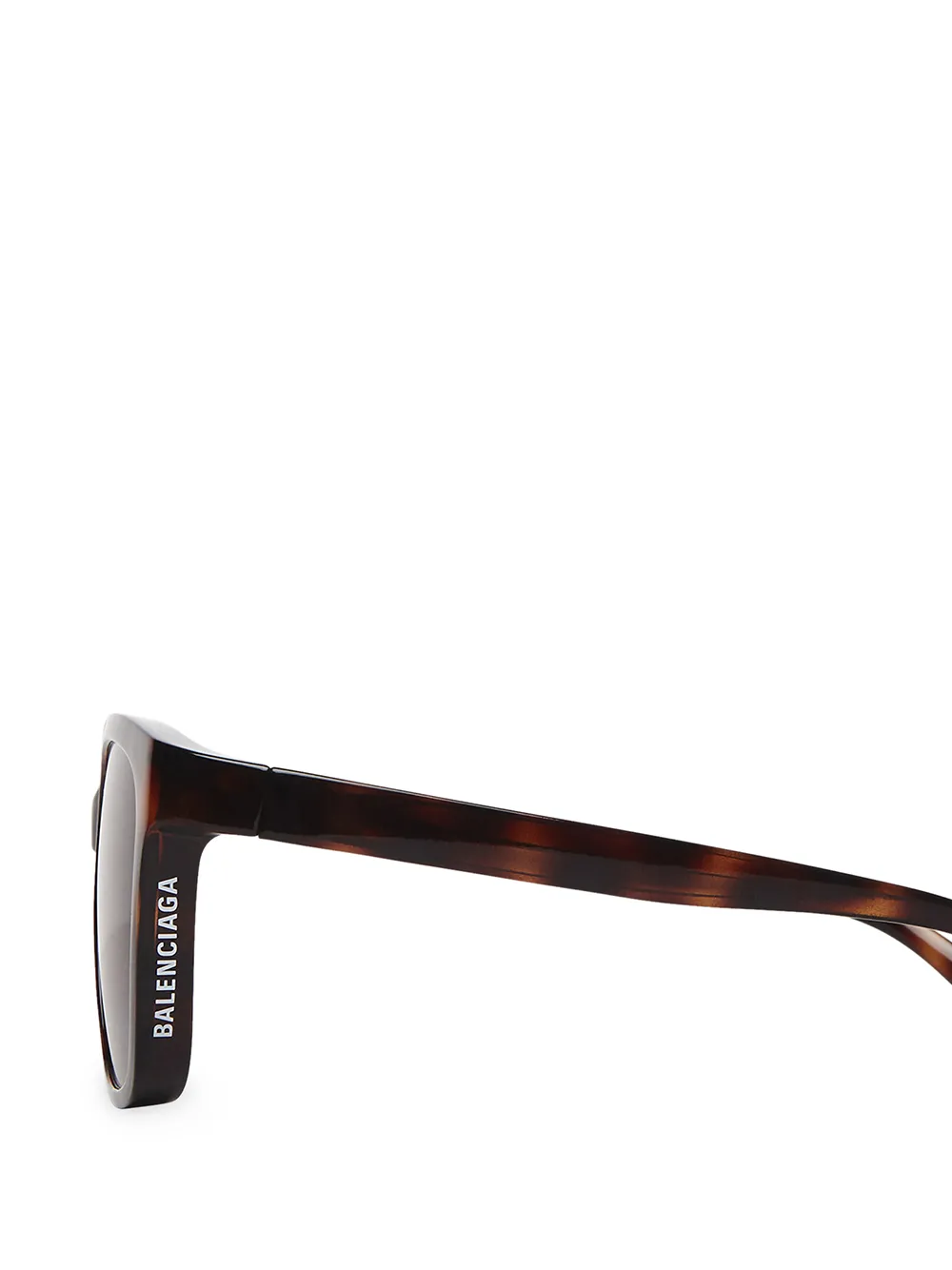 фото Balenciaga eyewear солнцезащитные очки side в d-образной оправе