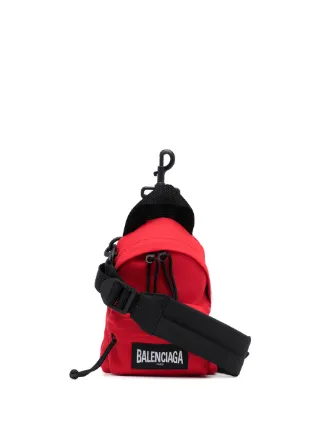 Balenciaga Mini logo patch Backpack Farfetch