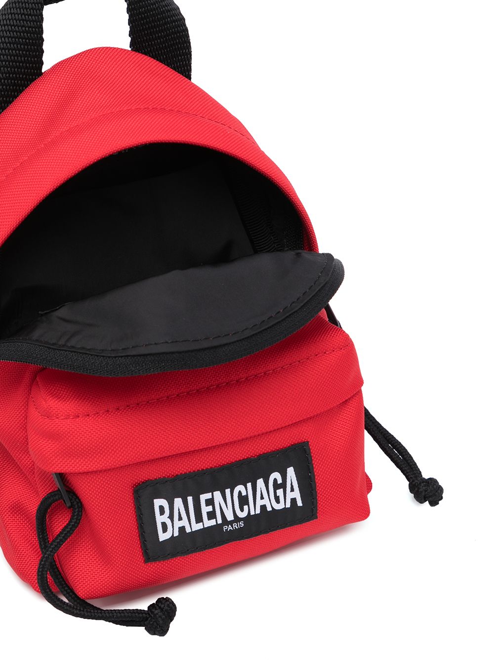 фото Balenciaga мини-рюкзак с нашивкой-логотипом