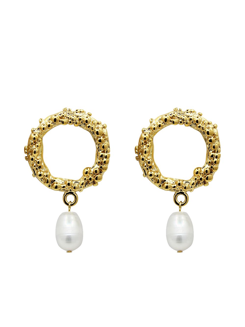 фото By alona delphine pearl drop earrings