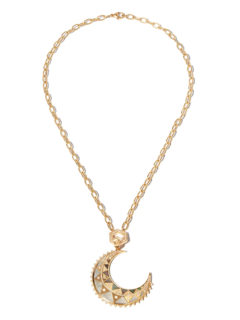 

Harwell Godfrey dije Major Moon en oro amarillo de 18kt - Dorado