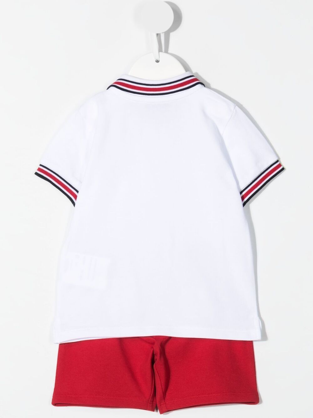 фото Moncler enfant комплект из футболки и шортов с логотипом