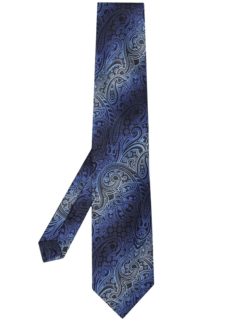 

ETRO paisley-print silk tie - Blue