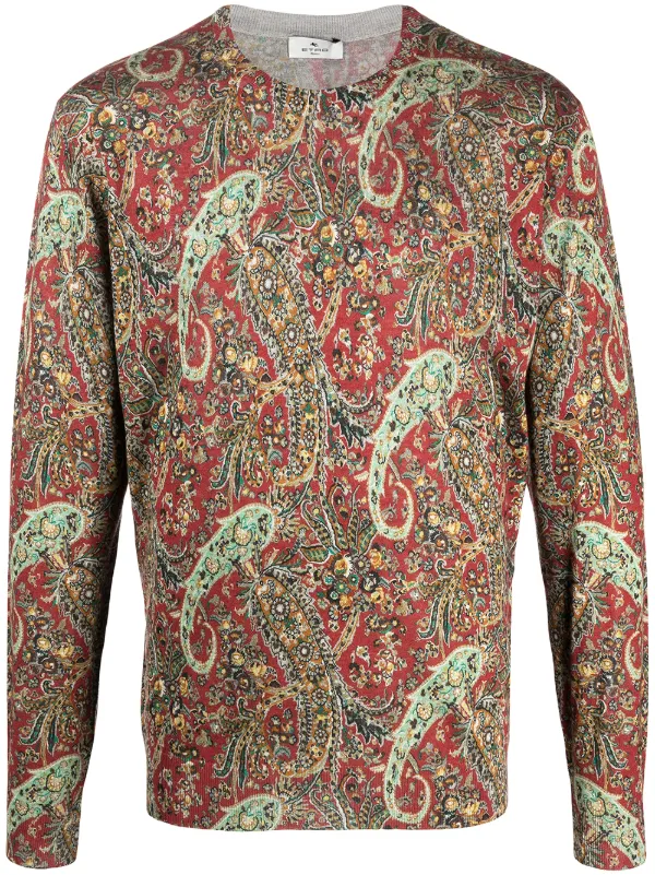 paisley jumper mens