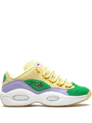 reebok question low femme beige