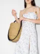 Image 2 of Inès Bressand Akamae N.26 Tall straw shoulder bag