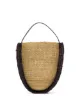 Image 1 of Inès Bressand Akamae N.26 Tall straw shoulder bag