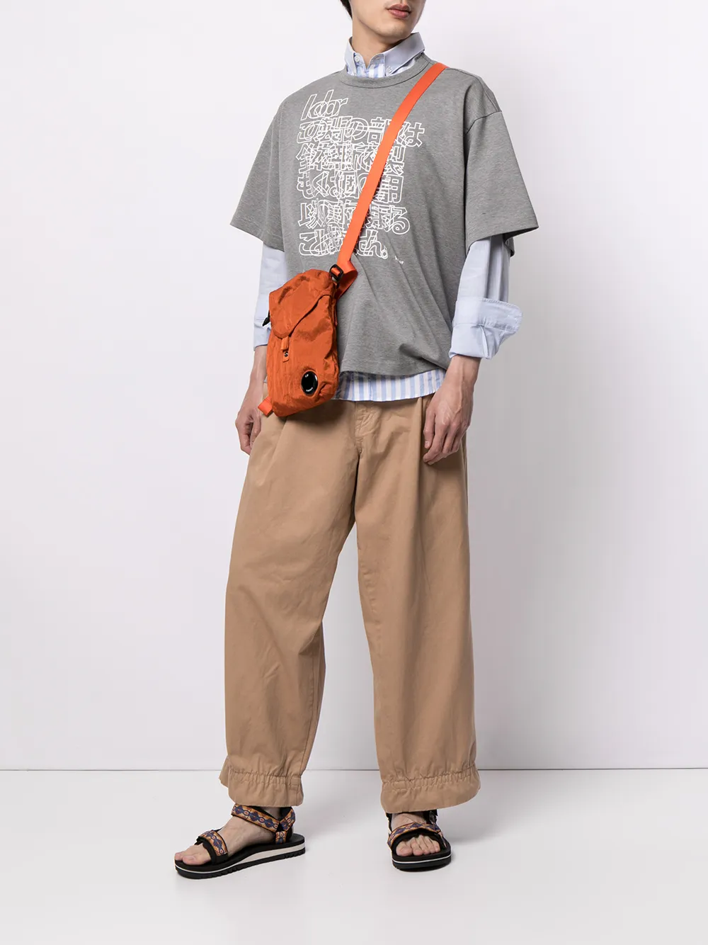 фото Kolor футболка с надписью и логотипом