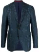 Image 1 of ETRO paisley-print single-breasted blazer