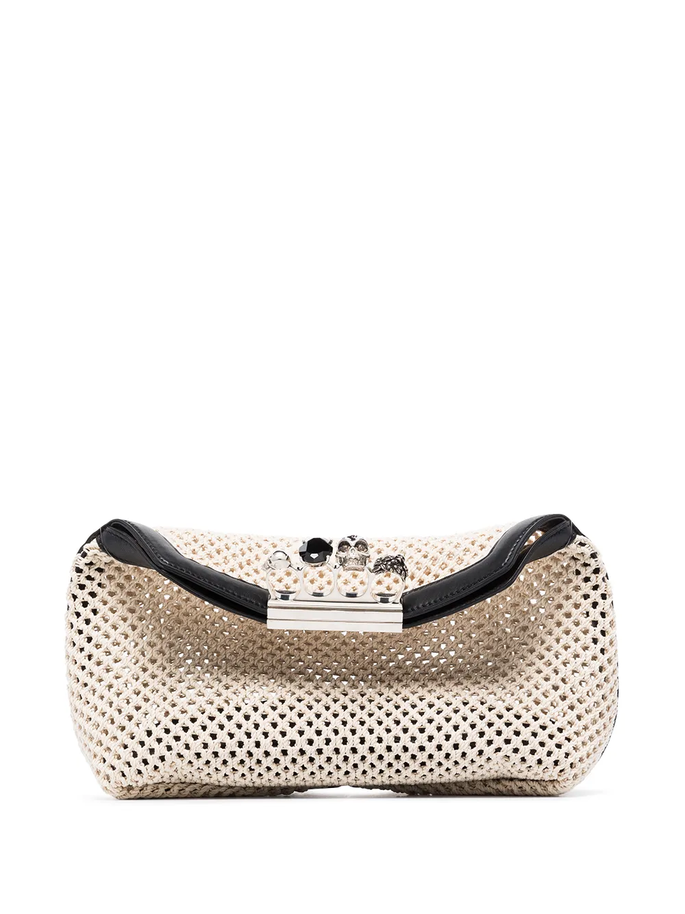 Image 1 of Alexander McQueen Four-Ring clutch bag