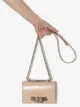 Alexander McQueen crocodile-effect jewelled crossbody bag