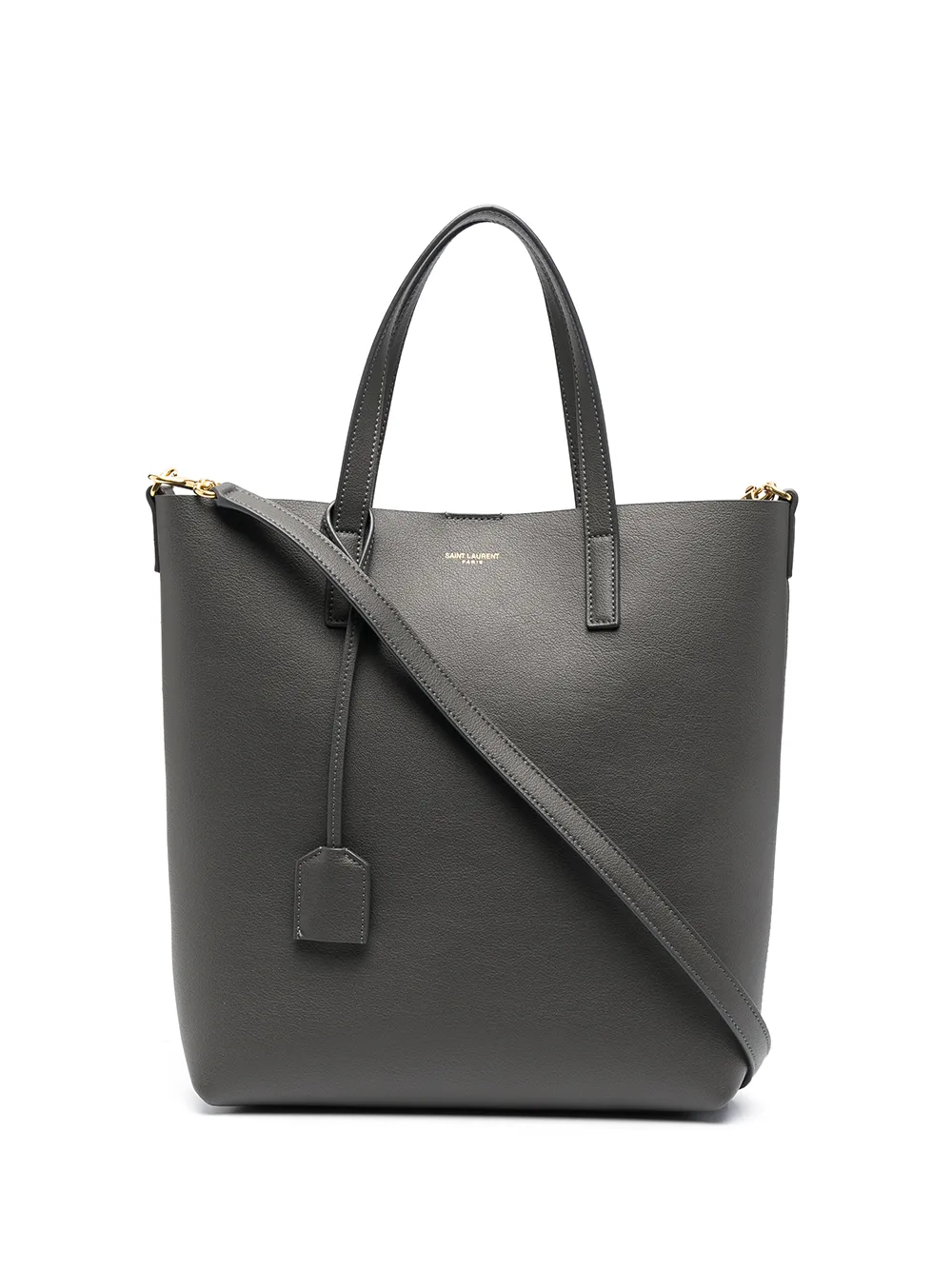 Saint Laurent Shopping Bag Toy in Gray