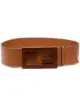 Image 1 of Fendi Baguette FF stud buckle belt