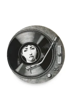 Fornasetti Tema e Variazioni n.370 ウォールプレート | ブラック