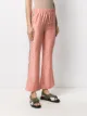 Marni logo pattern cropped trousers