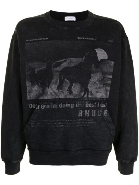 rhude sweatshirt