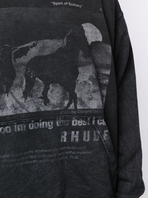 rhude sweatshirt